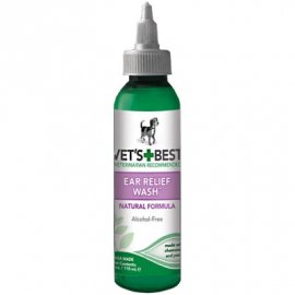 Vets Best (Ветс Бест) EAR RELIEF WASH (ЧИСТЫЕ УШИ) лосьон для чистки ушей собак