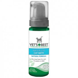 Vets Best (Ветс Бест) WATERLESS CAT BATH (СУХА ЧИЩЕННЯ Червона ВІРА І ОЛІЯ НИМ)