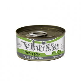 Vibrisse ТУНЕЦЬ І КУРКА консерви для котів