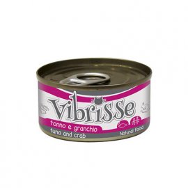 Vibrisse ТУНЕЦ И КРАБ консервы для кошек