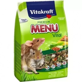 Vitakraft (Витакрафт) MENU VITAL (МЕНЮ ВИТАЛ) корм для дегу, 600 г