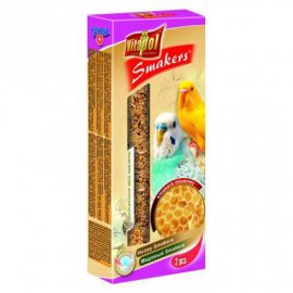 Vitapol Smakers Ласощі для хвилястих папуг МЕДОВИЙ, 90 г