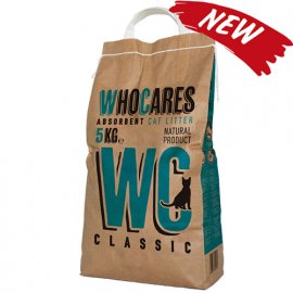 WhoCares Classic Вбираючий наповнювач у котячий туалет, без запаху