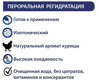 Оралэйд прероральная дегитратация для животных